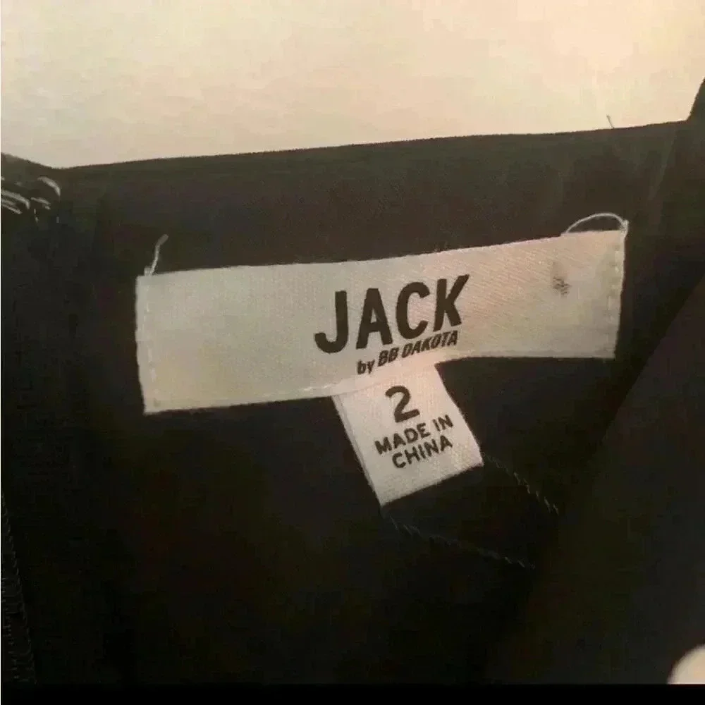 One Sleeve Polka Dot Dress - Picture 4 of 6